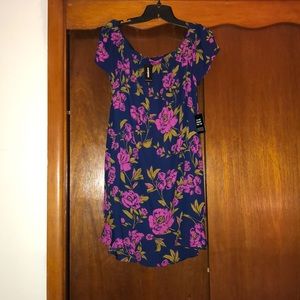 Off the shoulder mini